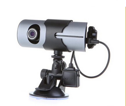 SALE r300 car dvr dash cam X3000 720P car dvr dual dash cam GPS tracker logger