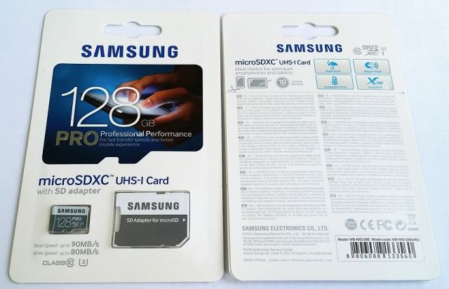 samsung Micro SD Class 10 Pro 90M/sec U3 (32GB-128GB)