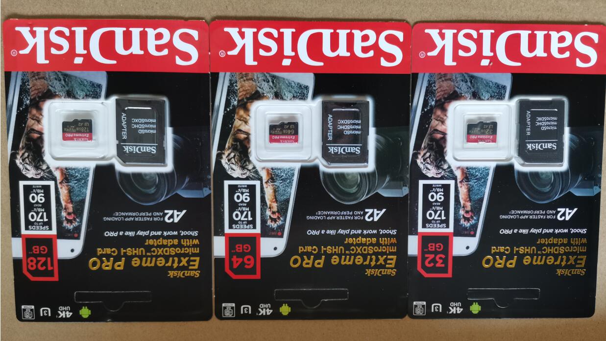 SanDisk Extreme Pro 1TB 512GB SDXC UHS-I Micro SD Flash Card USB 3.0 micro SD Card Reader Memory 