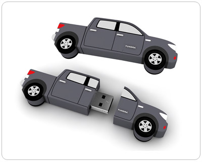 USB Flash Drive-Style Car