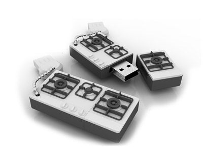 USB Flash Drive-Style Gas Cooker