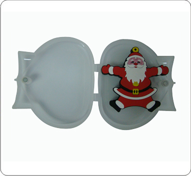 USB Flash Drive-Style Santa Claus
