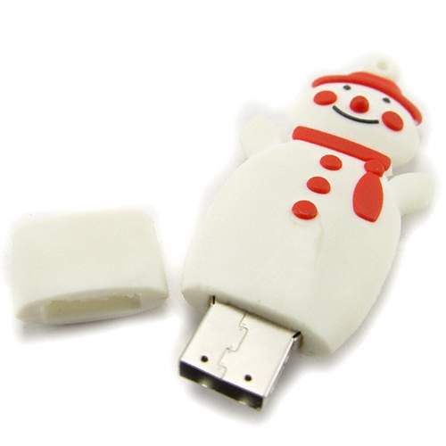 Xmas Snowman USB Flash Drive