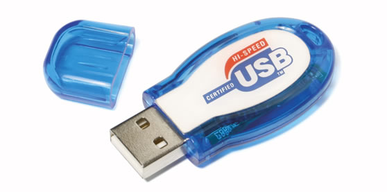Translucent USB Flash Drive