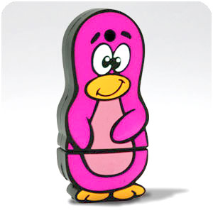 Cartoon USB Flash Drives:pink