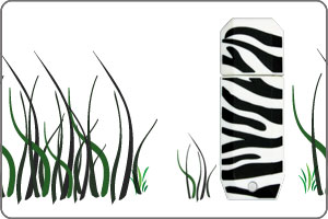 Cartoon USB Flash Drives:zebra