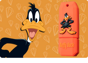Cartoon USB Flash Drives:Daffy Duck