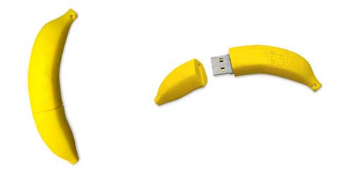 Banana usb flash drive