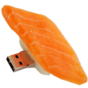 salmon sushi USB Flash Drive