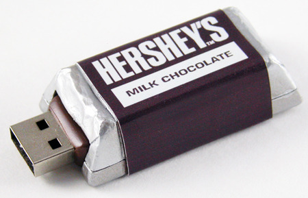 Milk Chocolate USB Flash Drive