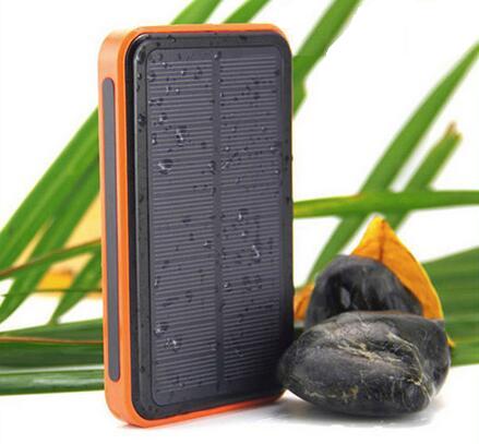 High capacity waterproof solar External Battery Pack Portable Charger