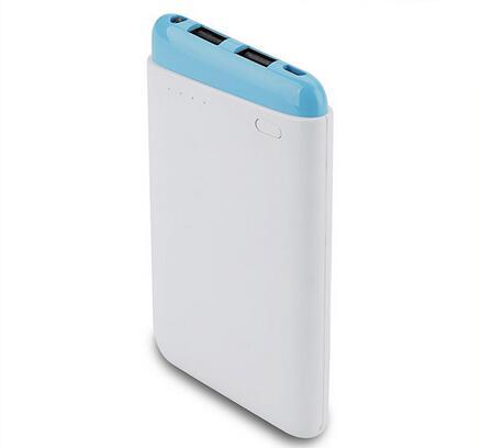 Portable Mobile Phone Charger 6000mAh Power Bank with Led Torch Light