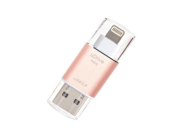 [Apple MFi Certified] USB 3.0 Flash Drive for iPhone iPad, GMYLE Mini External Storage Memory Expans