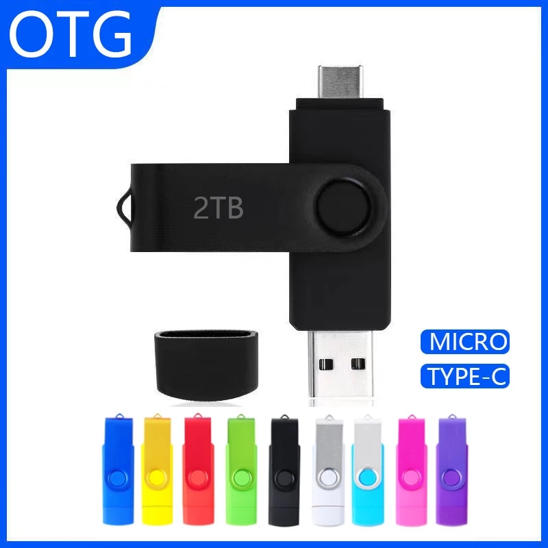 otg type c usb 2TB micro usb flash drive 1TB flash drive 512GB usb stick 128G 64G 32G 16G 8G 