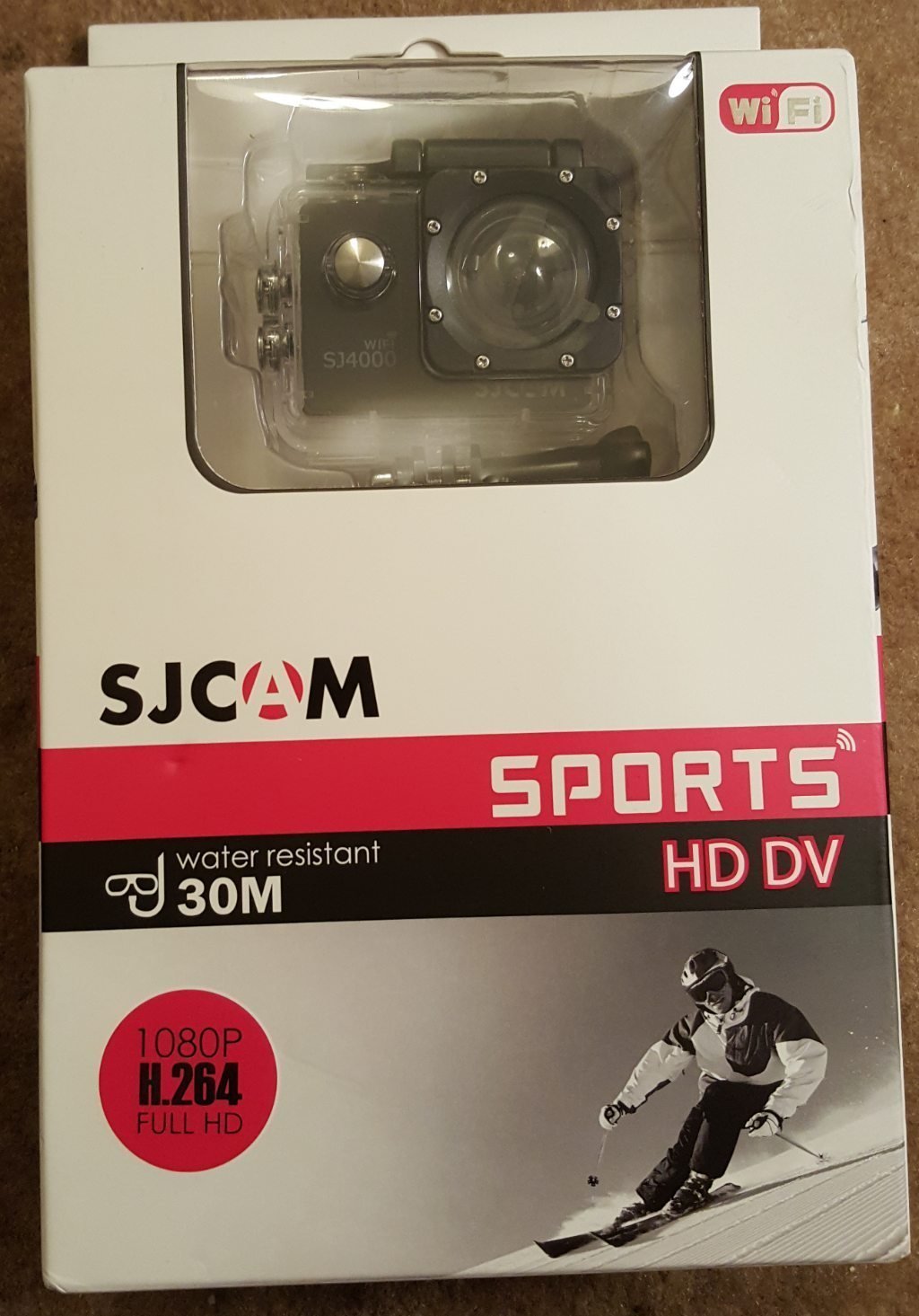 Original Sjcam Sj4000 Wifi Action Camera Sports Helmet Head Video Camcorder 
