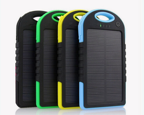 New Solar Power Bank 5000mah -10000mah solar Charger Powerbank For HTC For iphone