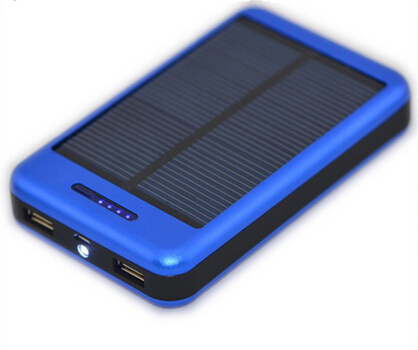 Multifunction 20000mah solar power bank charger with LED torch and power indicator