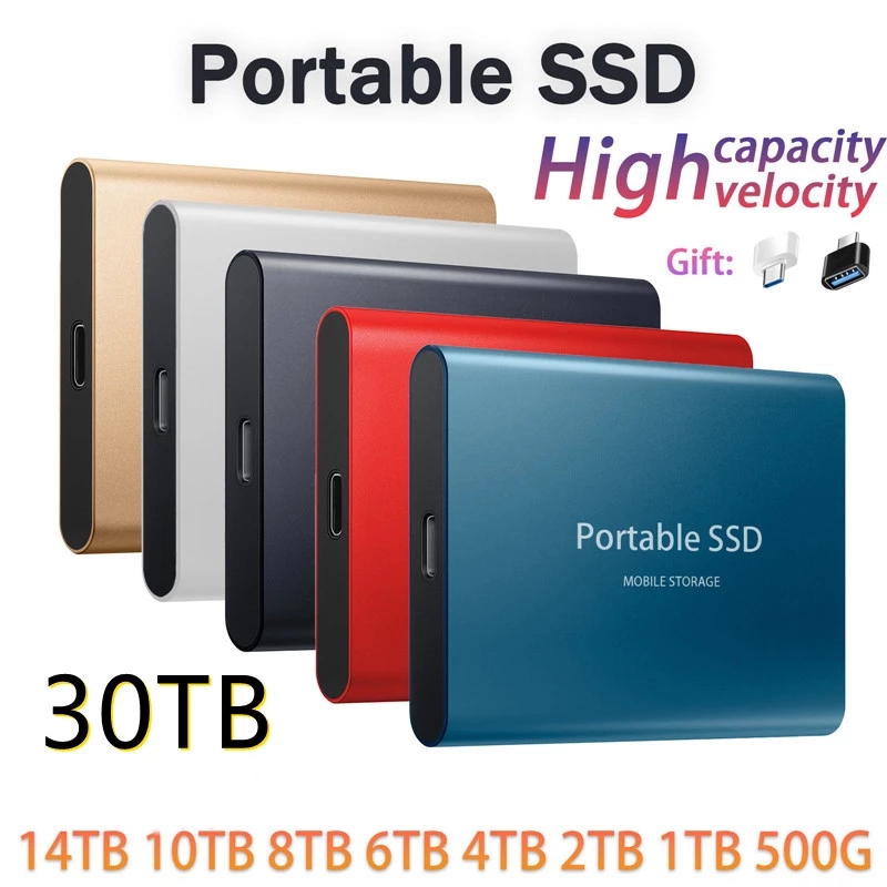 portable SSD 16TB8TB4TB 2TB Solid State Drive