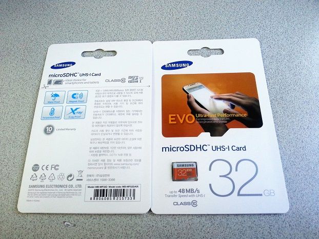 Samsung Micro SD EVO 16GB-128GB