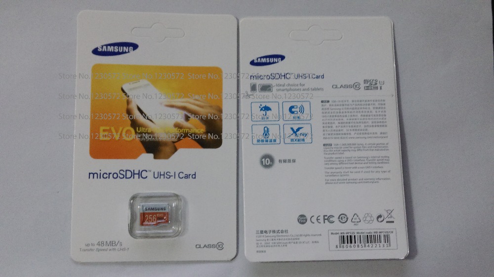 Samsung Micro SD EVO Class 10 