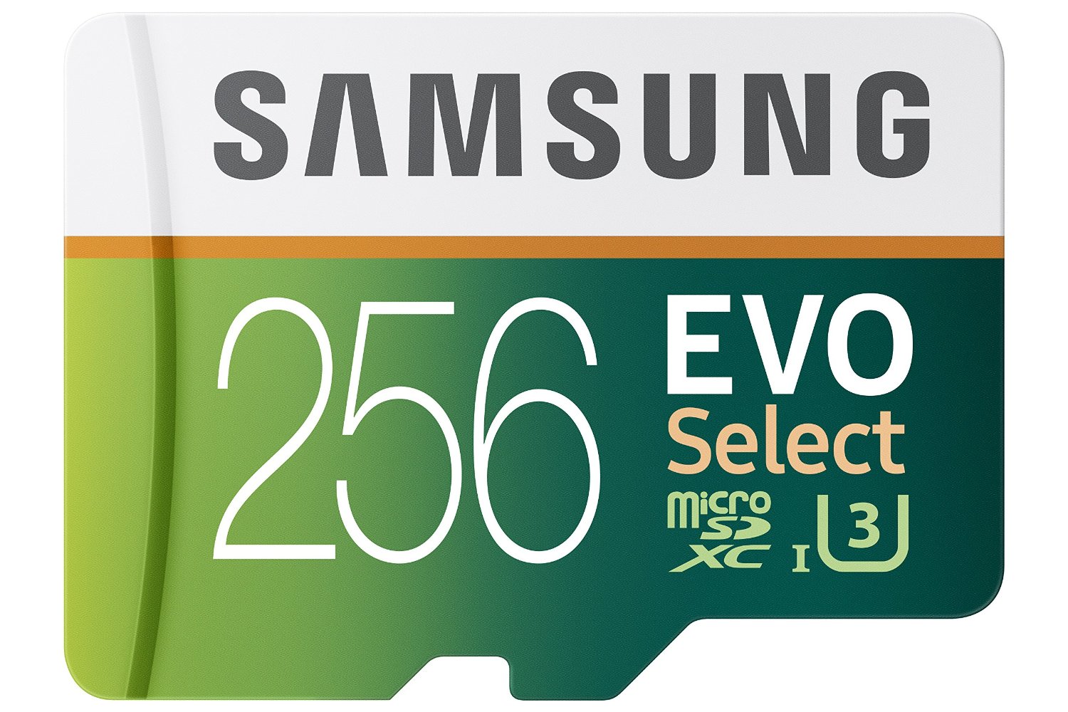 Samsung EVO Select Micro SDXC Memory Card, 256GB, 95MB/s