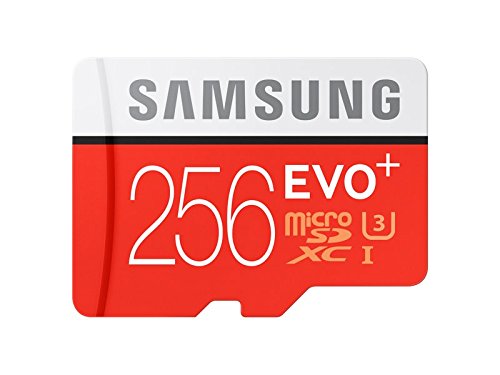 Samsung EVO Plus Micro SDXC Memory Card, 256GB, 95MB/s