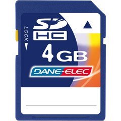 4GB Secure Digital SDHC Memory Card