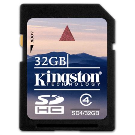 Kingston 32GB Secure Digital SDHC Card
