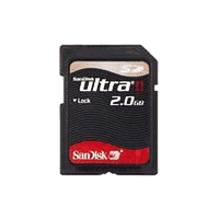 Sandisk 2GB 60X Secure Digital ULTRA II SD Card