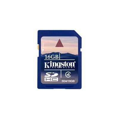 Kingston 16GB SDHC Class 4 Memory Card
