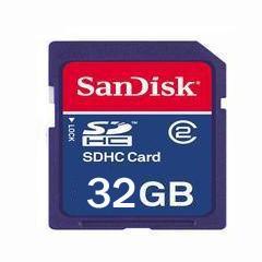 Sandisk 32GB Secure Digital SDHC Card