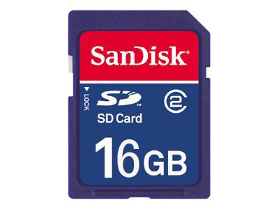 Sandisk 16GB Secure Digital SDHC Card