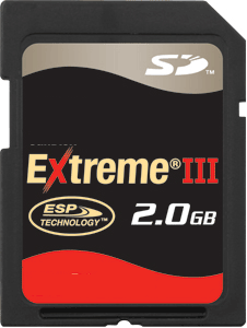 2GB Extreme III Secure Digital Memory Card