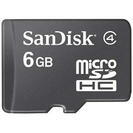 Sandisk 16GB TransFlash MicroSDHC (MicroSD) Memory Card - In Stock
