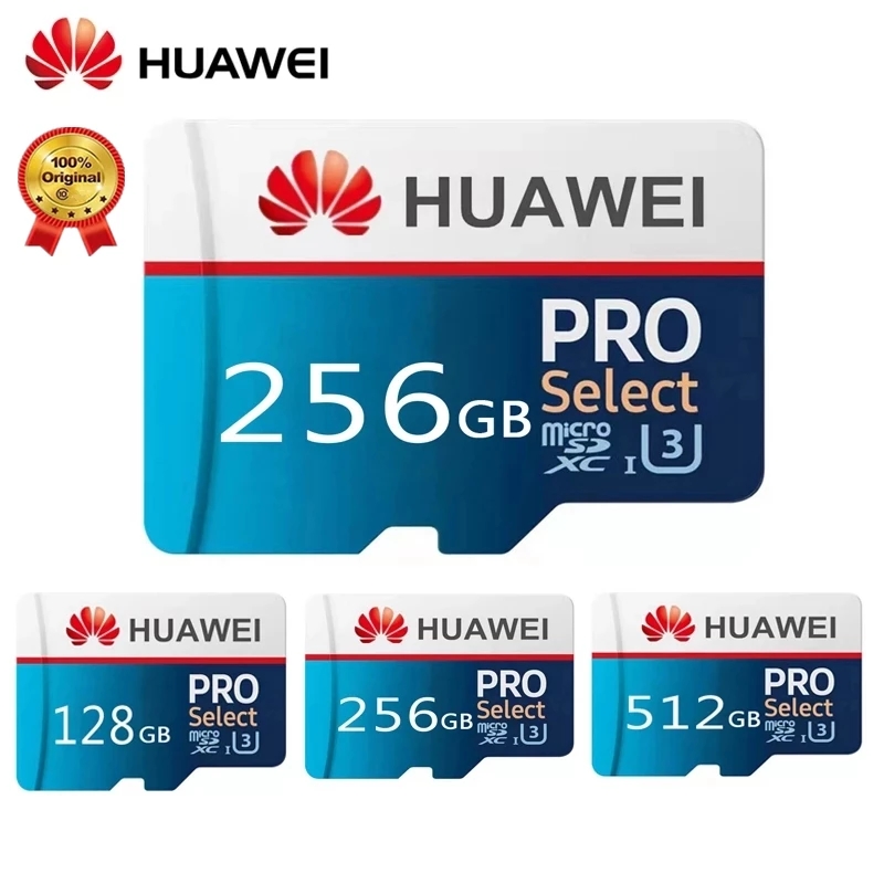 New Hot HUAWEI High Speed 2.0 Micro Sd Card Tf Card Class 10 Tf Card 256GB/512GB/1TB 