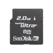 Sandisk 2GB miniSD Ultra II Secure Digital Card
