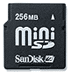 Sandisk 256MB Secure Digital miniSD Card