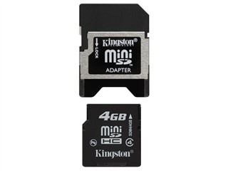 Kingston 4GB Mini SD Card