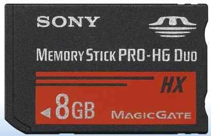 SONY 8GB Memory Stick PRO-HG Duo Card 8GB