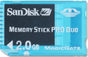 SanDisk 2GB Memory Stick PRO Duo Card
