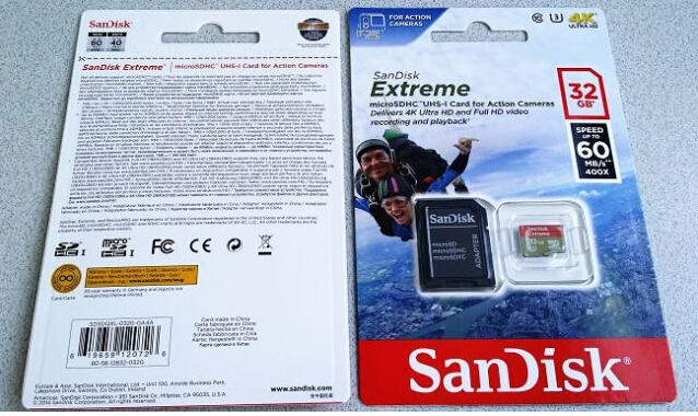 Sandisk MicroSD Extreme Class 10 60M/sec
