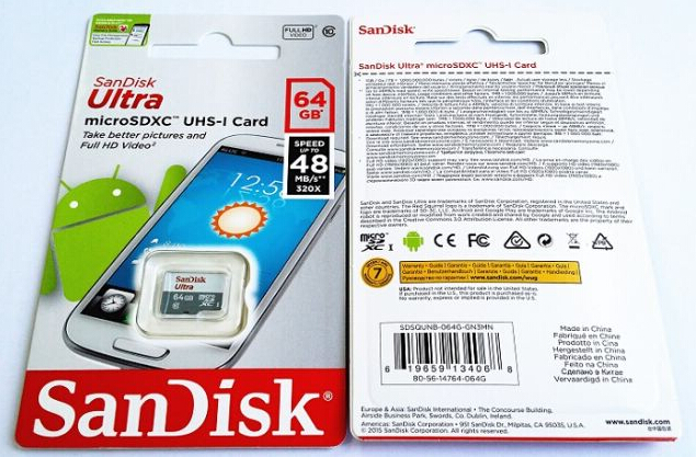 SanDisk MicroSD C10 48m/sec (16GB-128GB)