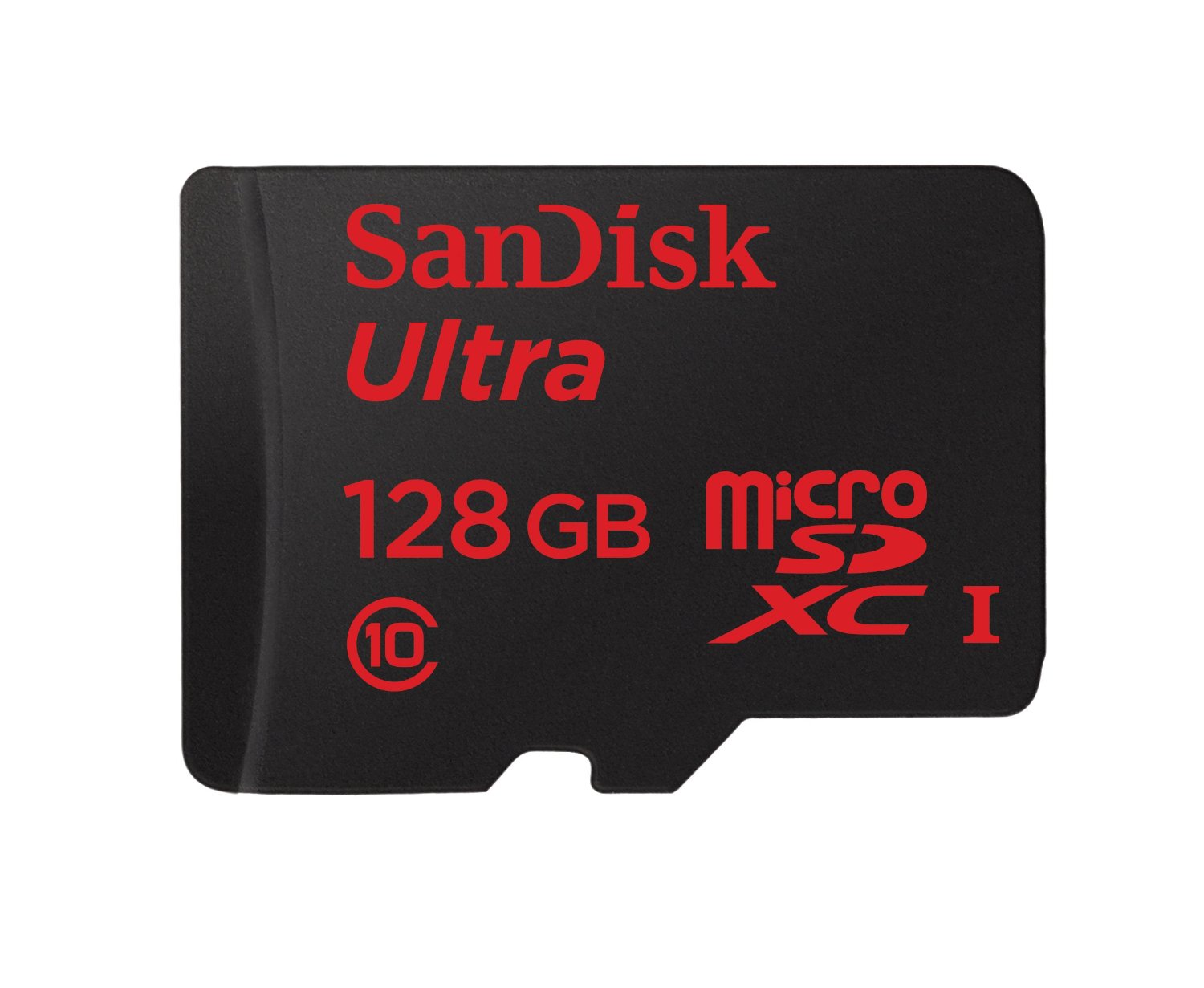 SanDisk Ultra 128GB microSDXC UHS-I Card with Adapter, Black, Standard Packaging 