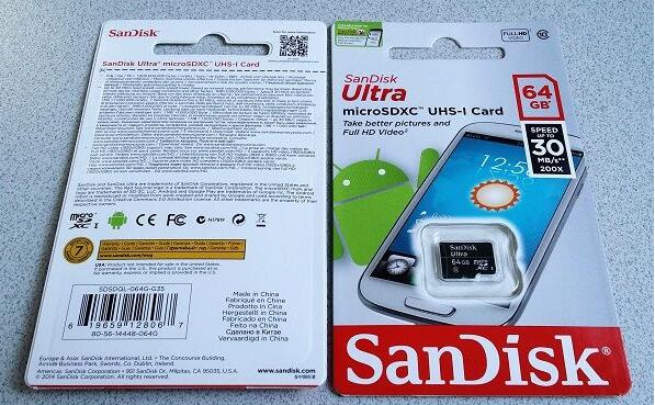 sandisk MicroSD Extreme Class 10