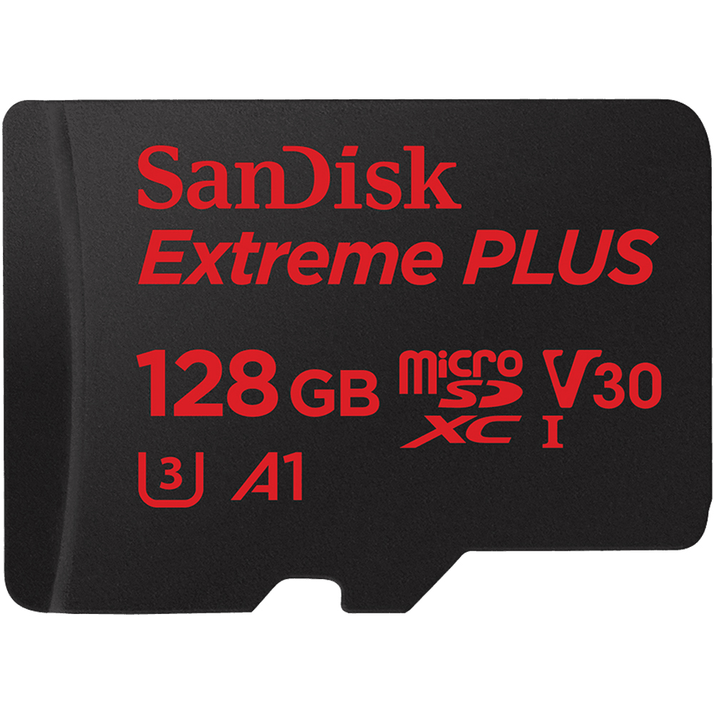 EXTREME® PLUS microSD™ UHS-I CARD A1  32GB 64GB 128GB R 100MBS