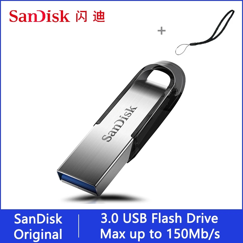 SanDisk USB Stick 3.0 Key USB Flash Drive 512GB 256GB 128GB 64GB 32GB 16GB 