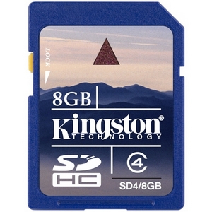 Kingston Secure Digital Card 8GB