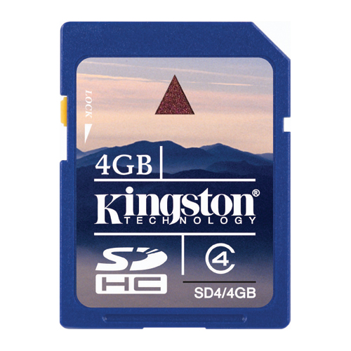 Kingston Secure Digital Card 4GB
