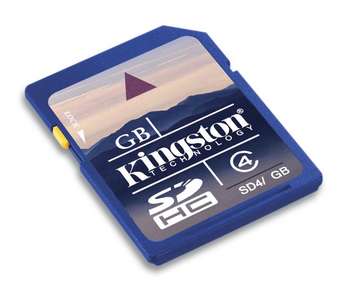 Kingston Secure Digital Cards - Standard 1GB