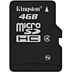 Kingston microSDHC Card 4GB
